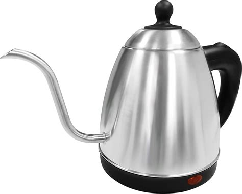 Smart Electric Gooseneck Kettle, WiFi Smart phone Variable Temperature  Control, Pour Over Kettle and Tea Kettle, TUYA App Control, 1200W Quick  Heating, 100% Stainless Steel, 0.8L, Matte Black 