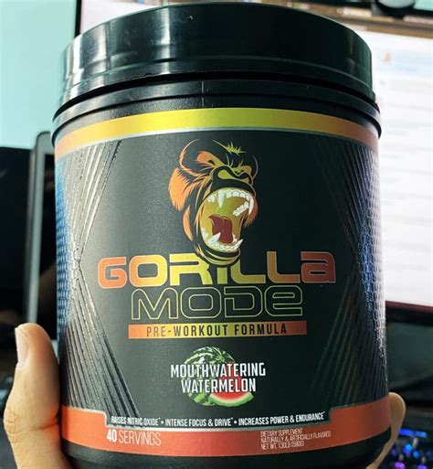 Gorilla mode pre entreno  14 Flavors