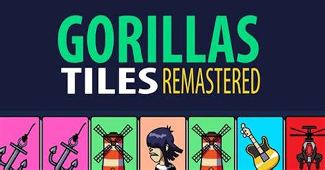 Gorillaz tiles gra  Play Gorillaz Tiles free