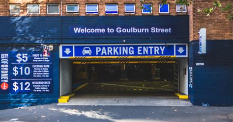 Goulburn street car park sydney  Book now - online with your phone