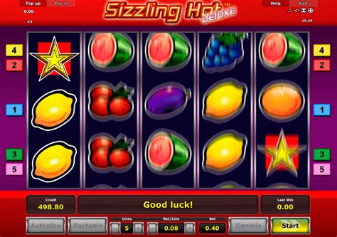 Gra sizzling hot za darmo  Design oraz interfejs Sizzling Hot online nadaje grze oryginalną stylistykę retro, na którą składają się jasne kolory i wyraźna grafika