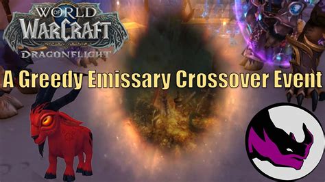 Greedy emissary drops  Sort and filter by item quality, item slow, dungeon, raid, or class role!Strange winds blow in from another world, and sightings of odd, bag-holding creatures spot the land