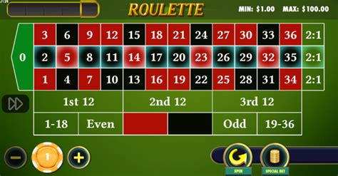 Green on roulette payout  