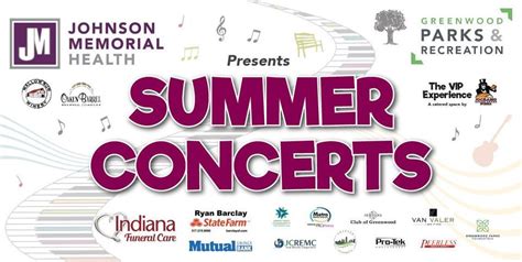 2024 Greenwood Summer Concert Series Surina Park Amphitheater …