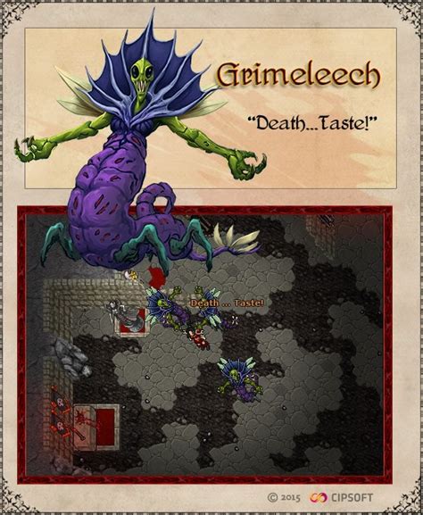 Grimeleech tibia <b> The main objective of this second batch was to change the focus of the Ferumbras' Ascension Quest</b>