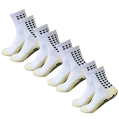Vive Non-Slip Grip Socks (6 Pairs) - Hospital Slipper Socks for Women, Men  - Anti-Slip Gripper Socks for, Yoga, Pilates at  Women's Clothing  store