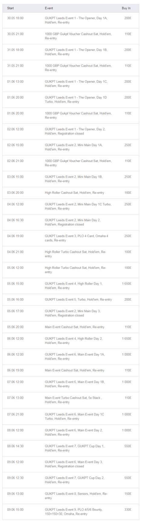 Grosvenor leeds poker schedule <b>senihcam tols eerf fo snoitcelloc tseb eht fo eno sreffo hcihw ,etis weiver ruo gnisoohc dnemmocer dluow ew ,tnetxe elbissop tselluf eht ot noitartsiger dna gnidaolnwod tuohtiw stols eerf yojne ot tcepxe uoy fI ?daolnwoD oN stolS eerF gniyalp rof onisac enilno tseb eht si tahW 8 - 0202 eludehcS rekoP sdeeL ronevsorG</b>