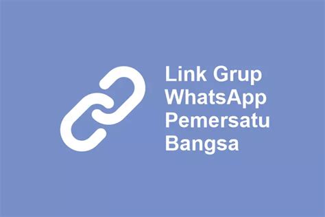 Group wa pemersatu bangsa  ok gan