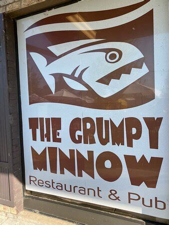 Grumpy minnow menu " more