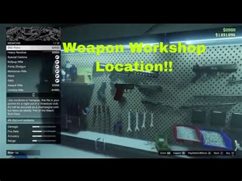 Gta kosatka weapon workshop  This means you're stuck with all your weapons at the time when you need a lean weapon wheel the most