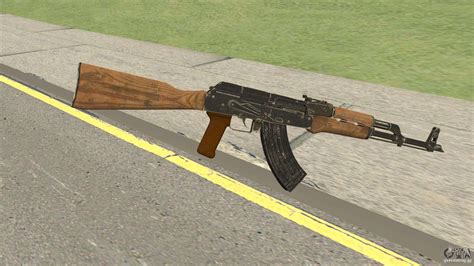 Gta sa ak47 replacement  - The weapon is excellent in the hands