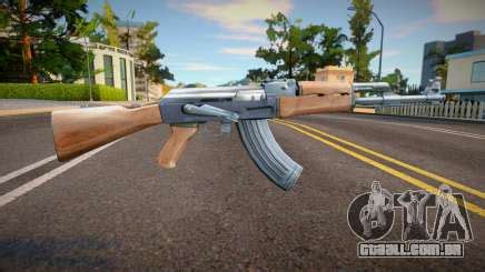 Gta sa ak47 replacement  In all of its appearances, it has been based on the AK-47 or a variant of this weapon