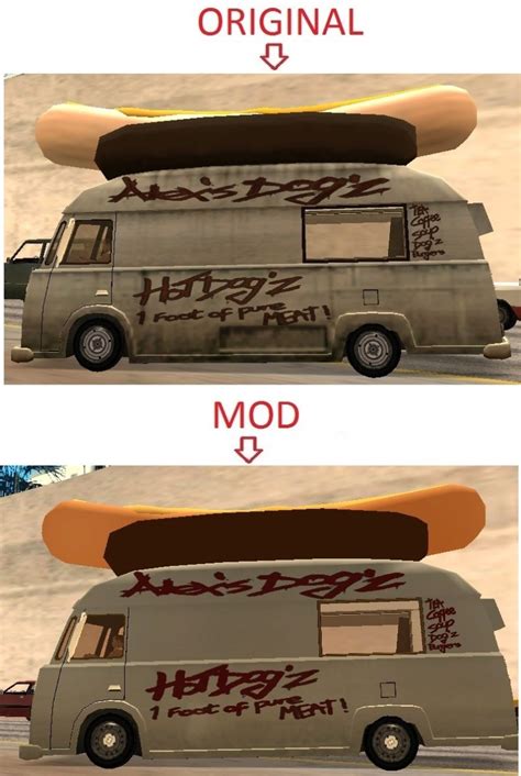 Gta sa original vehicles hq retextured  About 30 textures converted so far, including roads, billboards, posters and some other misc/environmental