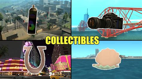 Gta san andreas collectables  These are probably the real equivalent to the hidden packages, as they are icons which you need to walk into and