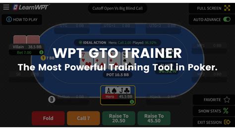 Gto trainer online  Tools like PIOsolver and other apps are mostly used by professional players who have