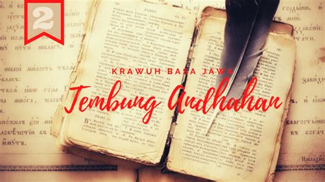 Gumregah tembung linggane 3