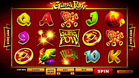 Gung pow payout The Gung Pow online slot celebrates the Chinese New Year and with all the festivities players could also win big with the Free Spins and other Bonus features