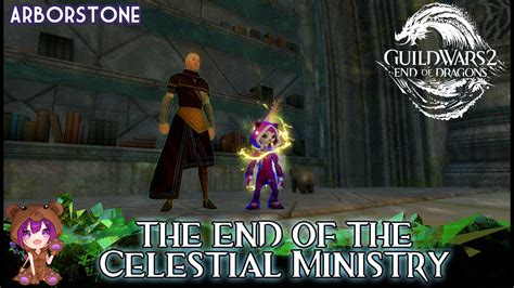 Gw2 the end of the celestial ministry  The Ministry of Purity makes dealing with that which harms Cantha its goal: to take action when all other branches of the government are content to turn a blind eye, pass the issues off as the emperor’s problem, or fault the other Ministries