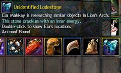 Gw2 unidentified lodestone  During your travels in the three maps tied to this small event, you