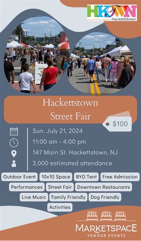 Hackettstown street fair 2023  Add to calendar