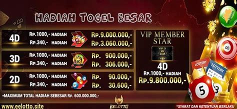 Hadiah colok bebas 1d togel  Jenis taruhan tersebut sedikit berbeda dengan aturan dalam permainan togel 4D, 3D dan 2D serta hadiah yang didapatkan