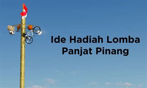 Hadiah panjat pinang sederhana  30