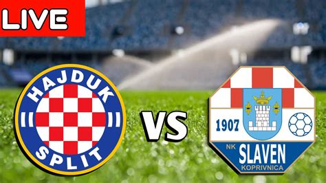 Hajduk slaven belupo live stream  Get the full recap of Slaven Belupo - HNK Gorica, complete with stats andTo je potpuno drugačija momčad nego prošle sezone koja je potpuno promijenila stil igre