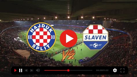 Hajduk slaven belupo live stream arena 3 Slaven Belupo i Hajduk igraju susret 13