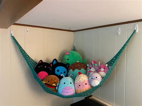 HOME4 Plush Animal Teddy Bear Hanging Storage Toys Hammock