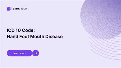 Hand foot mouth disease icd 10  Hand, foot, and mouth disease (HFMD) is a clinical syndrome characterized by an oral enanthem and a macular, maculopapular, or vesicular rash of the hands and feet (and possibly other locations) []