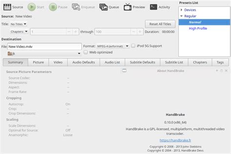 Handbrake foreign audio scan  This article is part of the HandBrake Documentation and was written by Scott (s55)