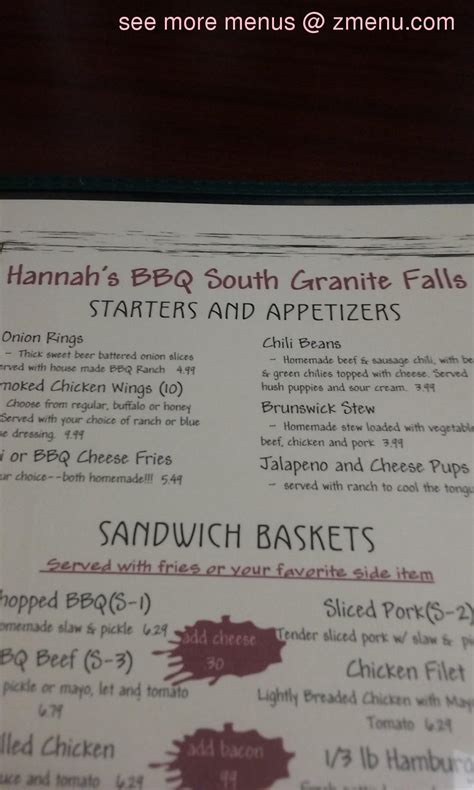 Hannahs bbq south  All of our restaurants