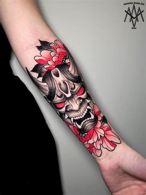 Hannya tattoo  Mini Tattoos