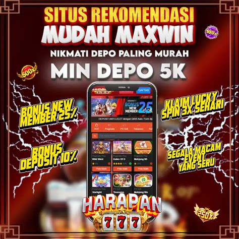 Harapan777 slot Harapan 777 situs judi online live casino betting bola togel dan slot gacor hari ini