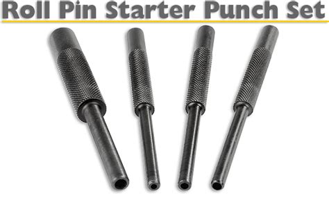 Long Drive Pin Punch Set, 5 Piece