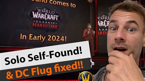 Hardcore ssf wow  Blizzard has just made an exciting announcement for all the hardcore World of Warcraft Classic players out there