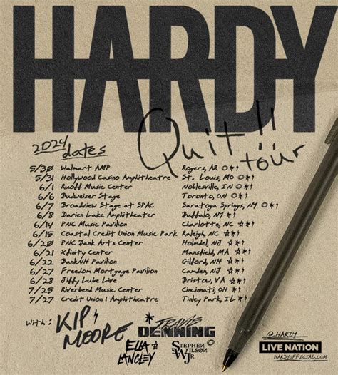 Hardy concert  NA