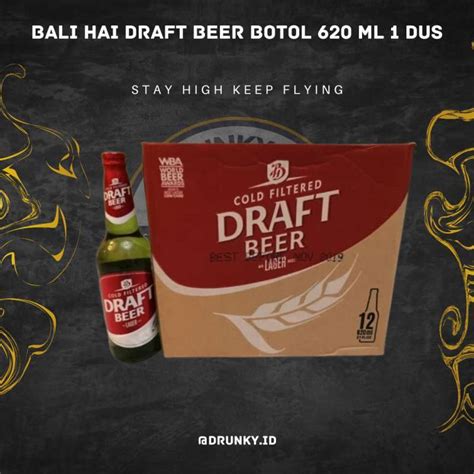 Harga draft beer botol 1 dus 800