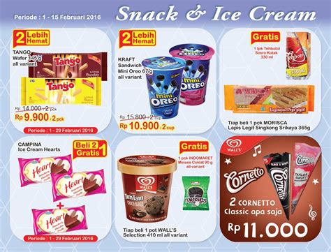 Harga es krim spongebob di indomaret COM-Berikut beberapa promo menarik yang disediakan Indomaret hari ini Senin 11 Desember 2023