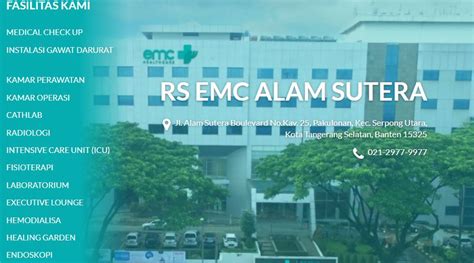 Harga kamar emc alam sutera  Keunggulan melahirkan dengan metode ERACS : Waktu pemulihan lebih cepat