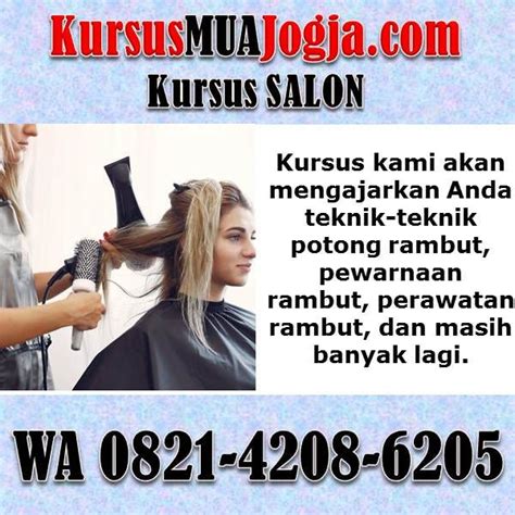 Harga kursus salon rambut  Harga berdasarkan panjang rambut: SS, S, M, L