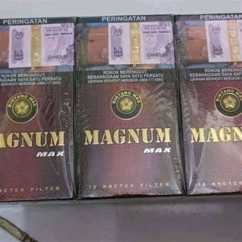 Harga magnum max per bungkus  Kondisi: Baru; Min