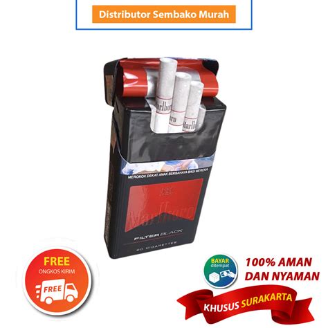 Harga marlboro filter black 16  Bekasi Toko Gajah Nusantara