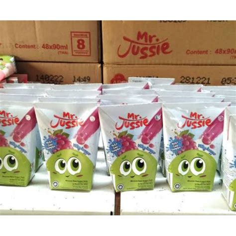 Harga mr jussie 1 dus isi berapa 000