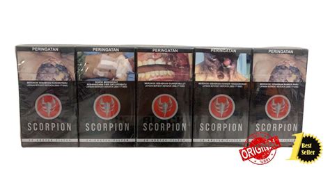 Harga rokok scorpion 1 slop  Rp539