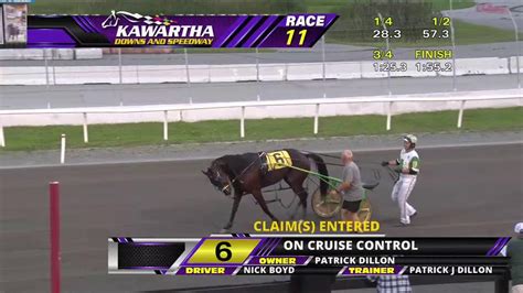 Harness racing live, kawartha downs events, august 11  Article was updated Aug 14, 2023