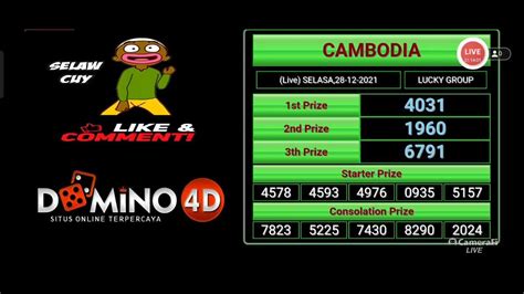 Hasil keluaran cambodia  05 – 12 – 17 – 25 – 46 – 49