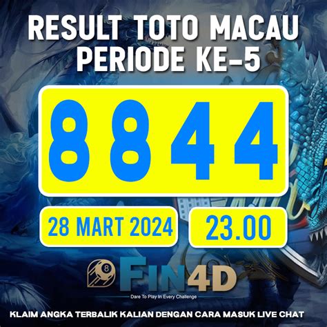 Hasil keluaran macau Data Toto Macau 2023, Keluaran Macau Tercepat, Paito Pengeluaran Toto Macau Hari ini