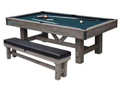 Hathaway 7' logan 3 in 1 pool table with benches 69 $2,899
