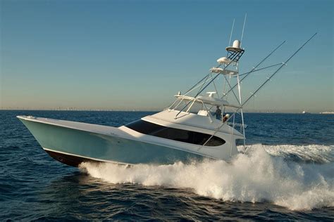 Hatteras sportfish  She is a step up from the earlier Hatteras 60 Convertible, not only are her lines more aggressive, but performance was improved as well